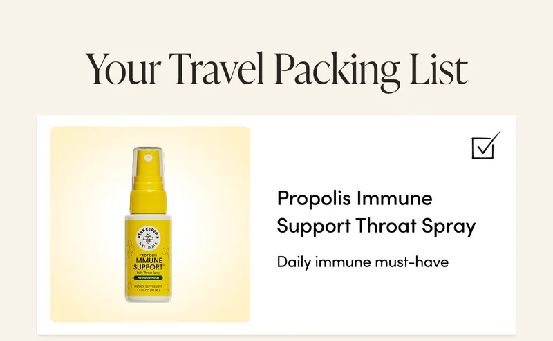 Propolis Immune Support Throat Spray  Daily immune must-have