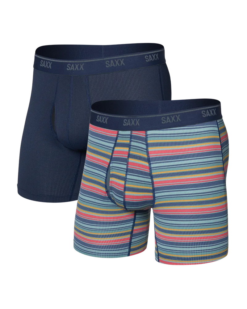 Quest Quick-Dry Mesh Boxer Brief 2-Pack