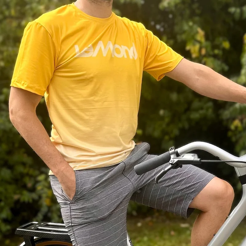 LeMond Performance Tee in Yellow