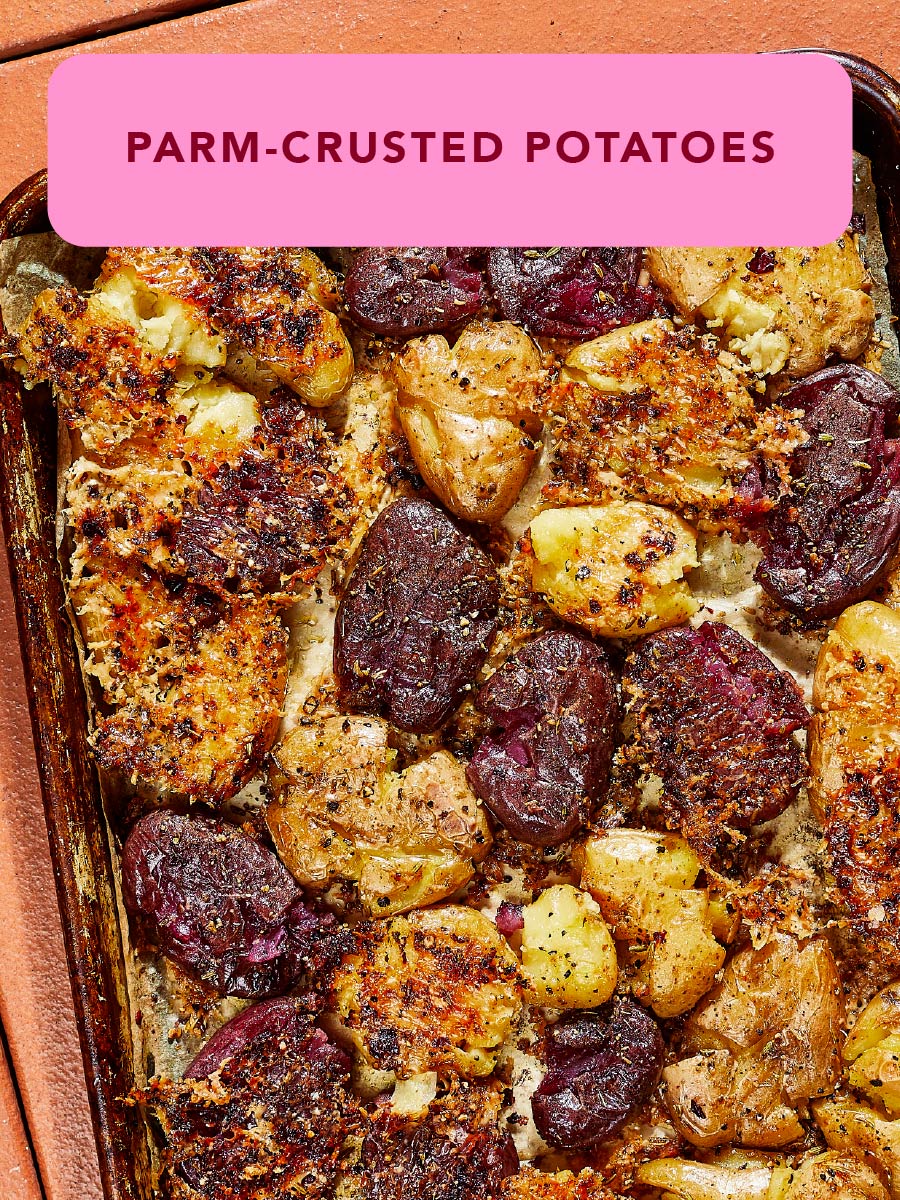 Parm-crusted Potatoes