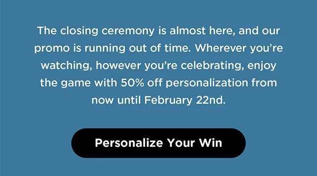 Personalize It Now