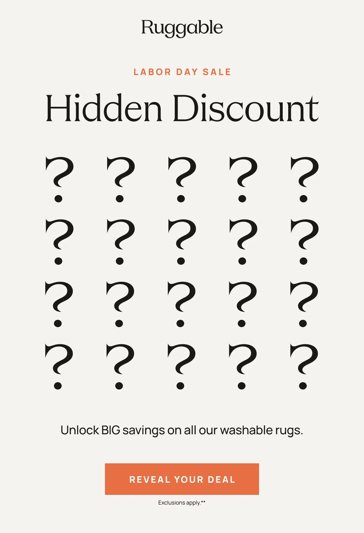 Hidden Discount - Reveal Your Deal