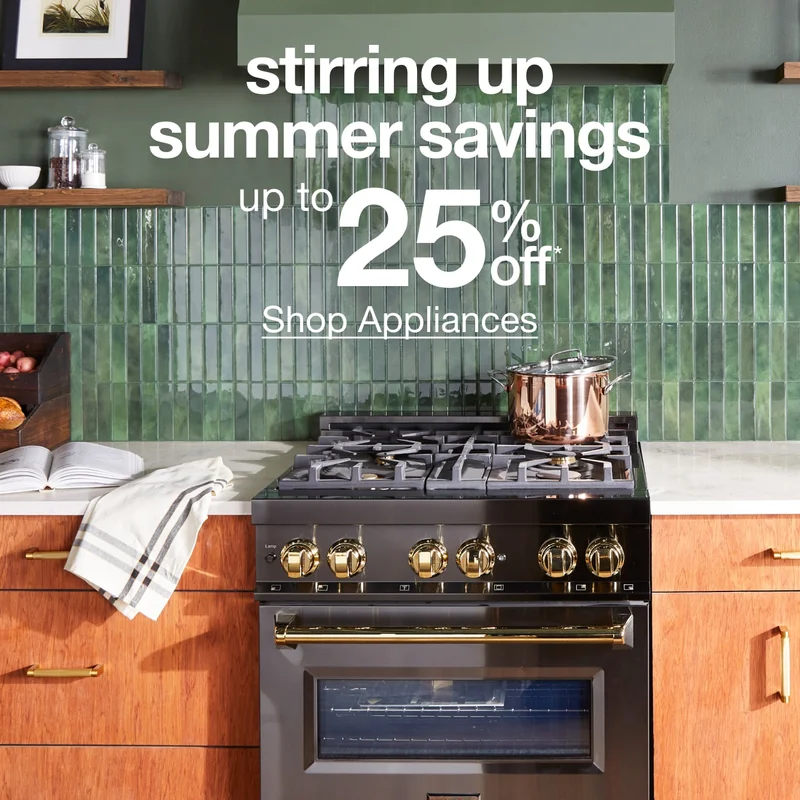 Stirring Up Summer Savings - Up to 25% off - Shop Now!