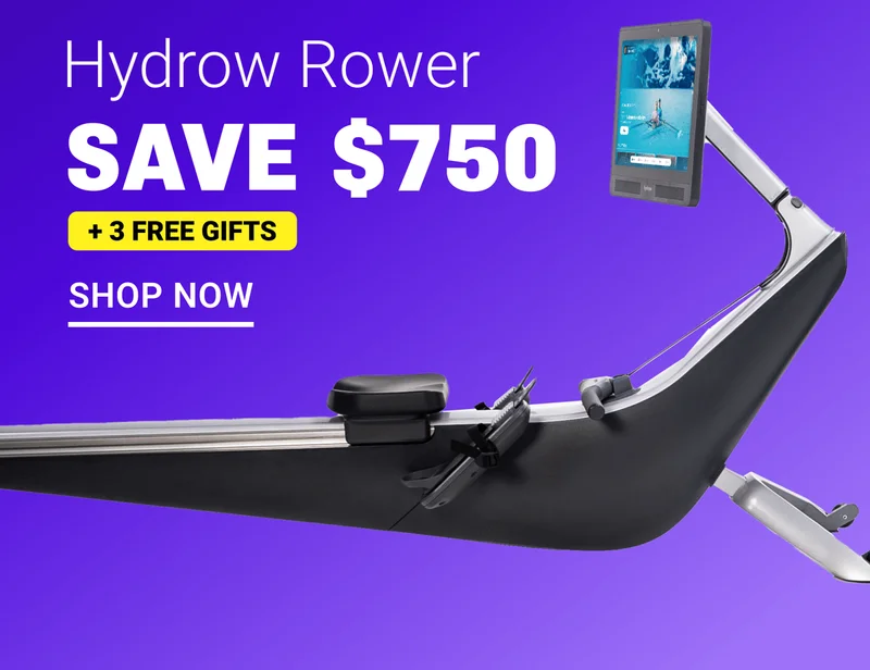Hydrow Rower Save $750 + 3 free gifts. Shop Now.