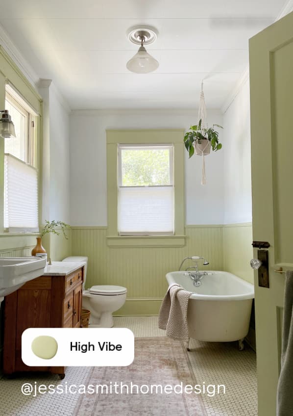 Bathroom featuring High Vibe
