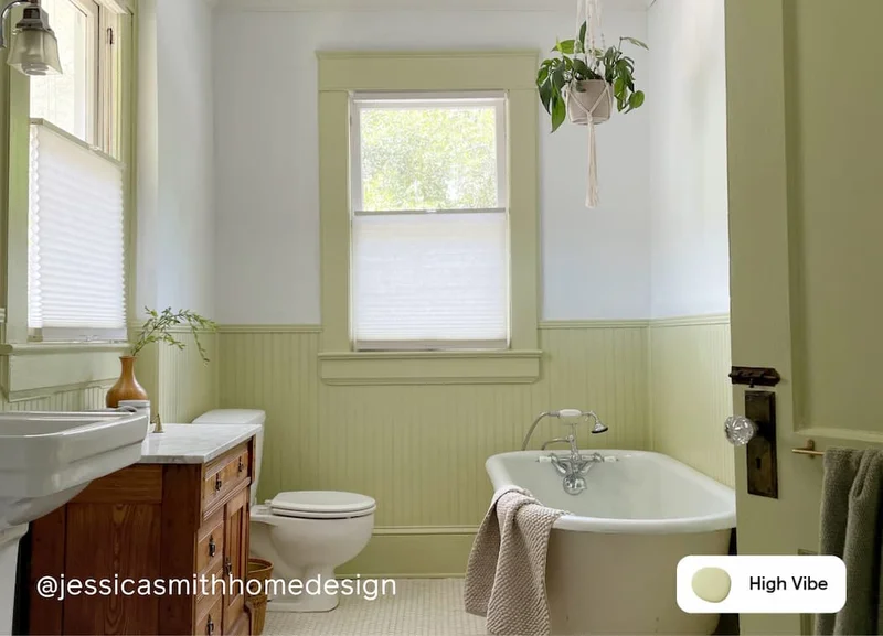 Bathroom featuring High Vibe