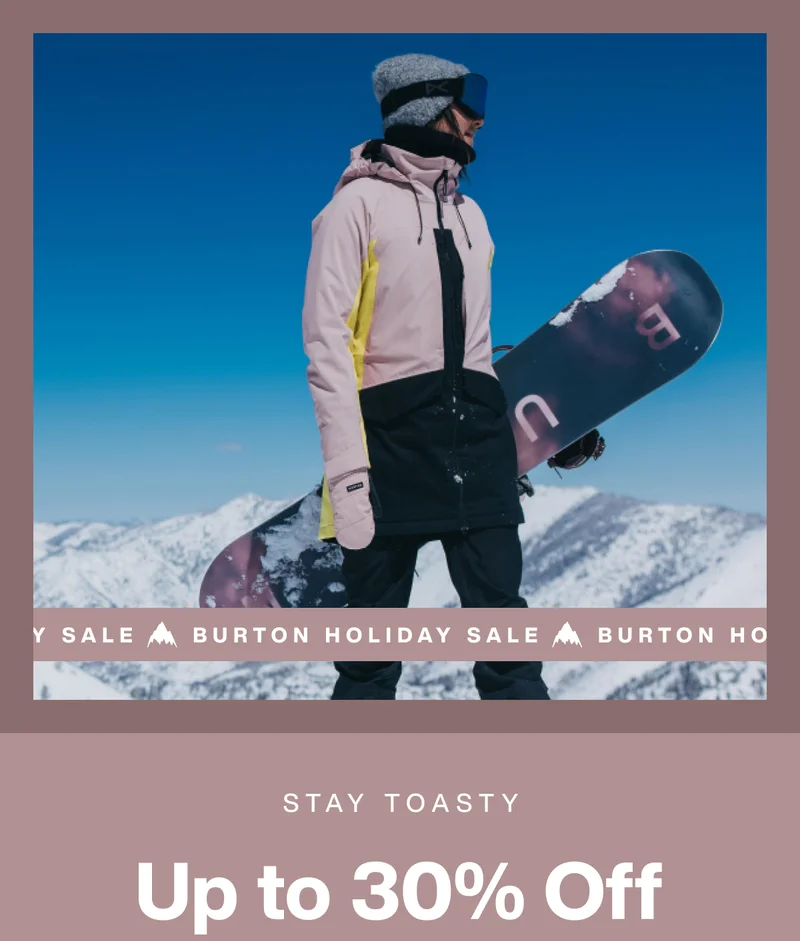 Up to 30% Off Select Outerwear