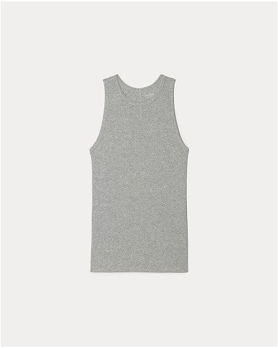 [Image]The Luxe Rib Racerback Tank | Heathered Grey