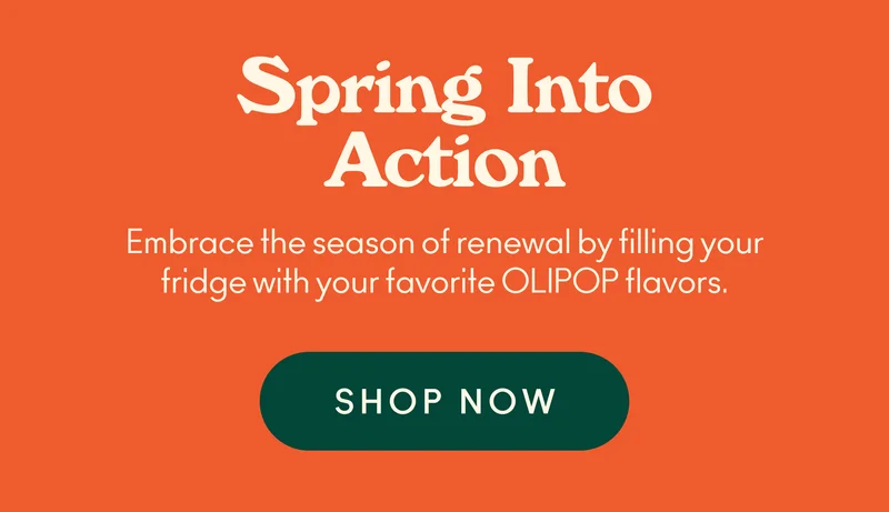 Embrace the season of renewal by filling your fridge with your favorite OLIPOP flavors.