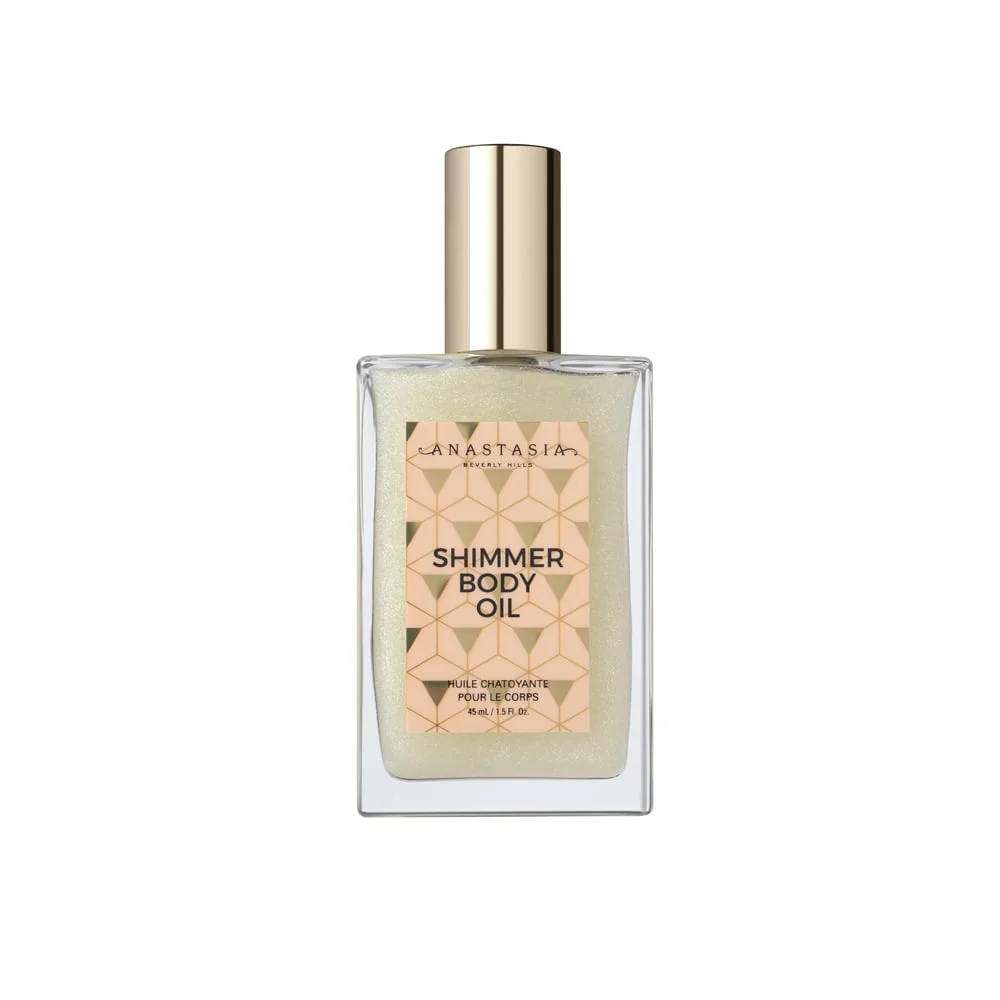 Shimmer Body Oil in White or Rose Gold