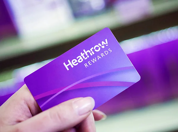Register your Heathrow Rewards card
