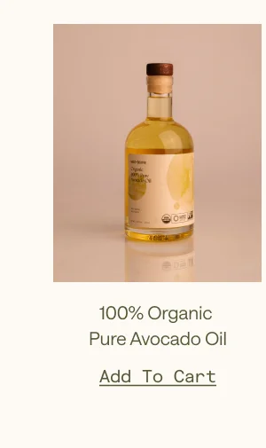 100% Organic Pure Avocado Oil