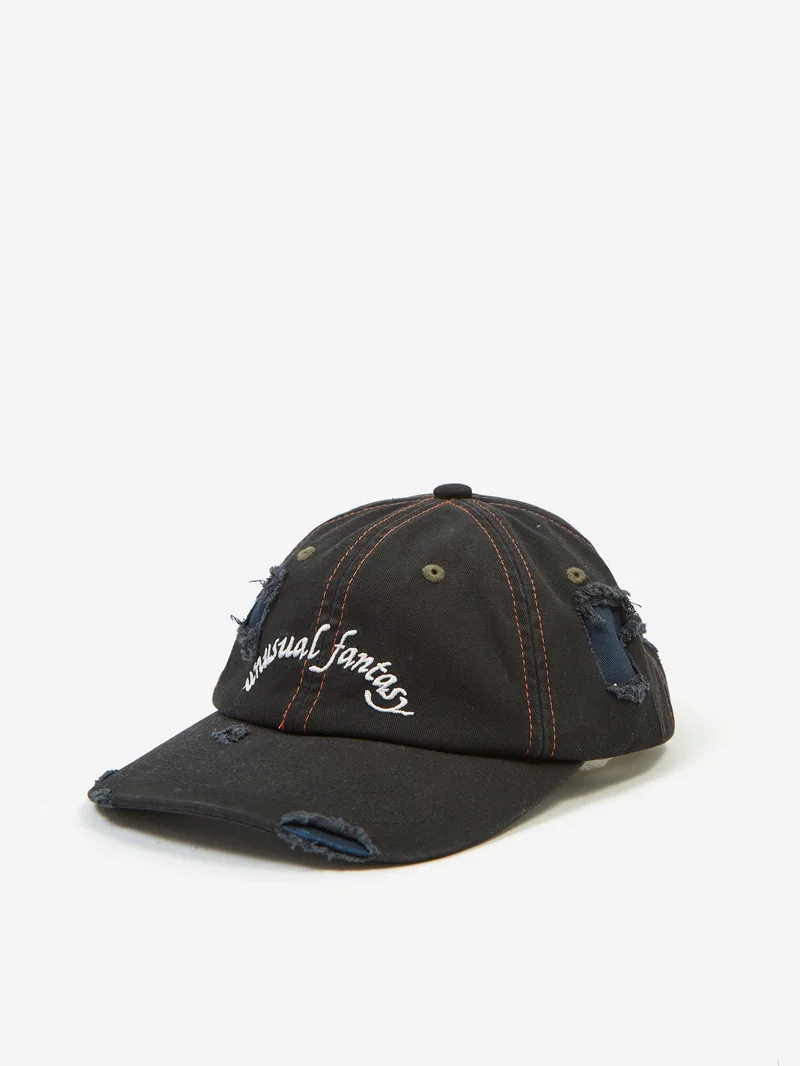 Image of Candice Unusual Fantasy Dad Hat - Black