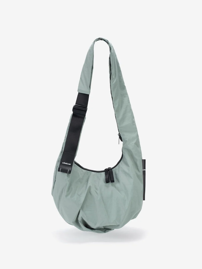 Image of côte&ciel S Smooth Bag -- Sage Green