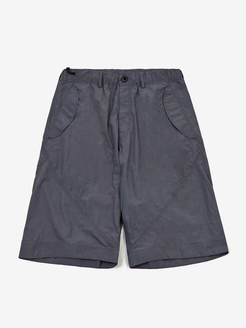 Image of Goldwin 0 Helicoid Shorts - Zinc Grey
