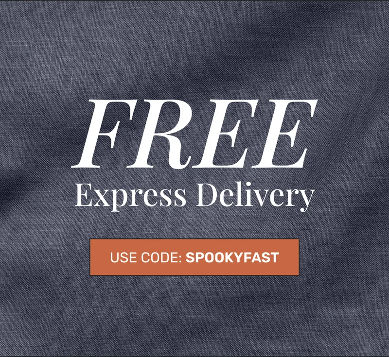 Free Express Delivery. Use Code: SPOOKYFAST