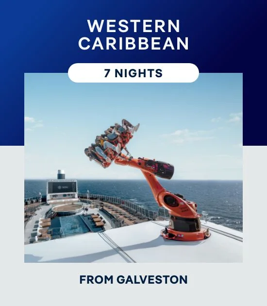 Western Caribbean From Galveston – 7 Nights – Click to View Cruises & Book Now