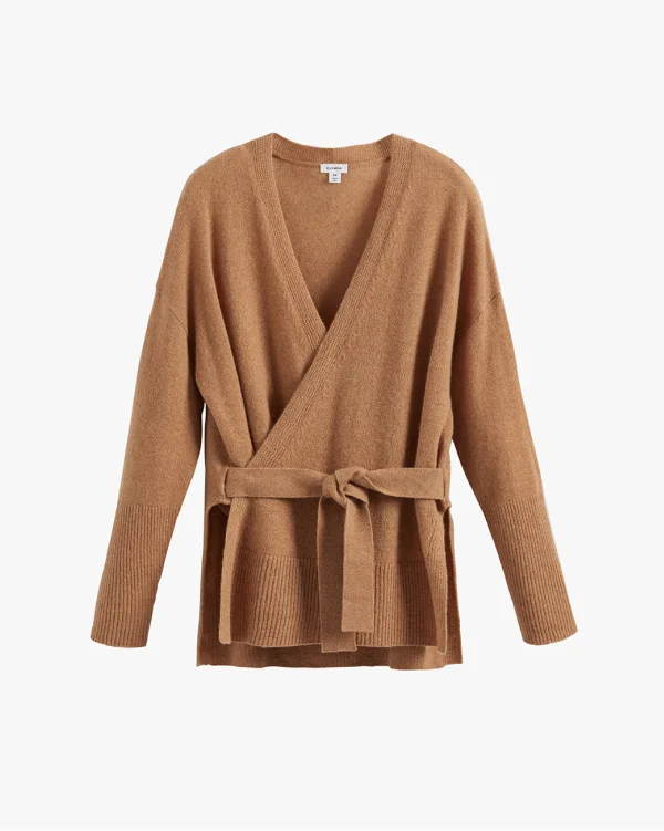 Single Origin Cashmere Wrap Sweater