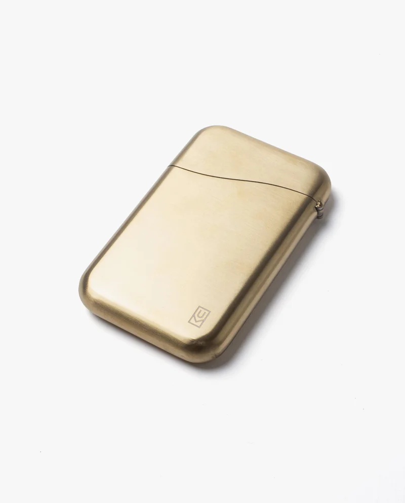 Image of Craighill Summit Card Case (Brass)