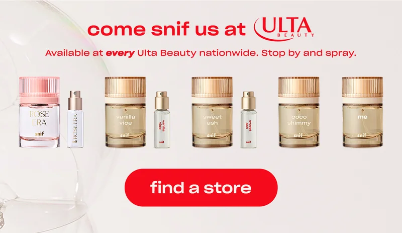 come snif us at Ulta Beauty.  Available at every Ulta Beauty nationwide. Stop by and spray.  [find a store]