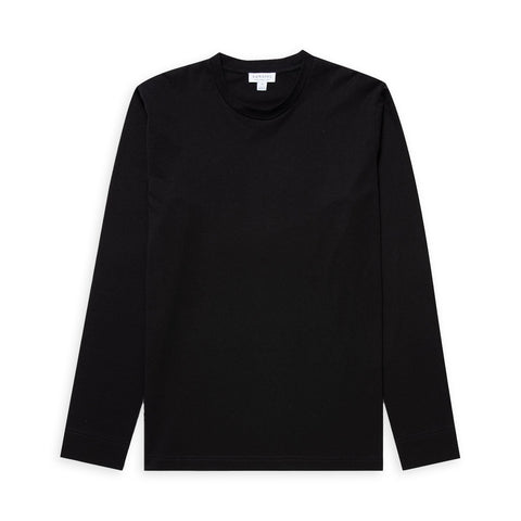 Sunspel Long Sleeve Riviera T-Shirt