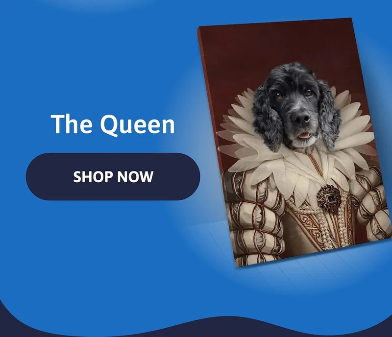 The Queen Pet Canvas