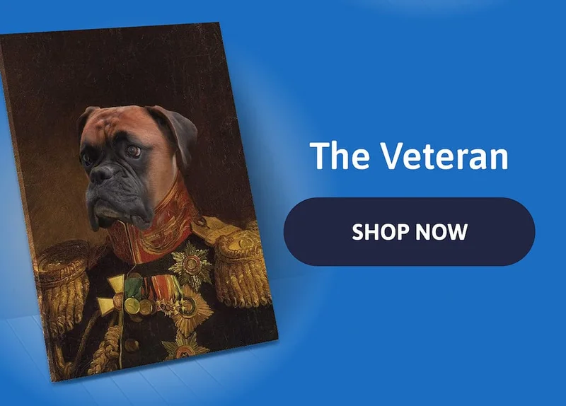The Veteran Pet Canvas