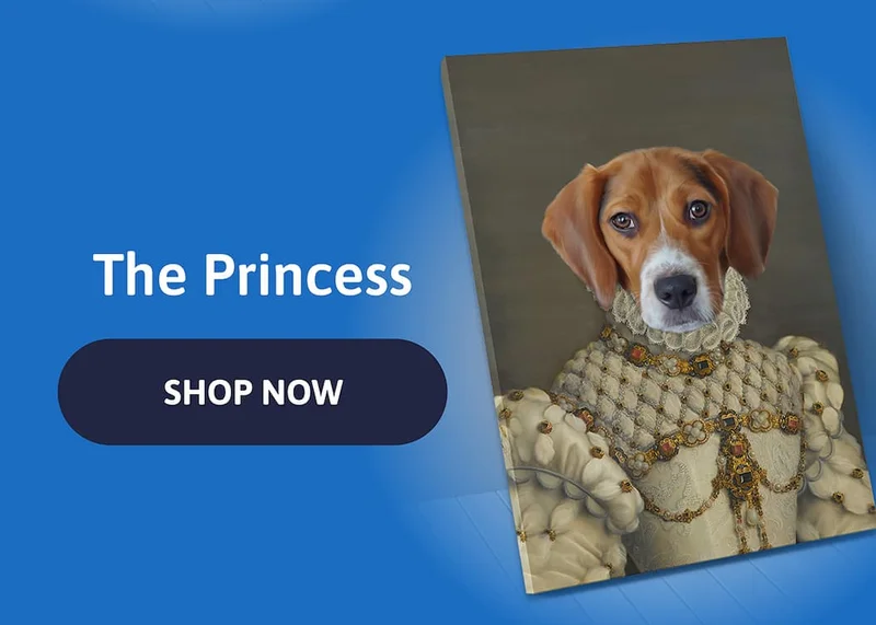 The Princess Pet Canvas