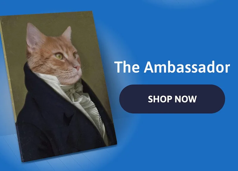 The Ambassador Pet Canvas