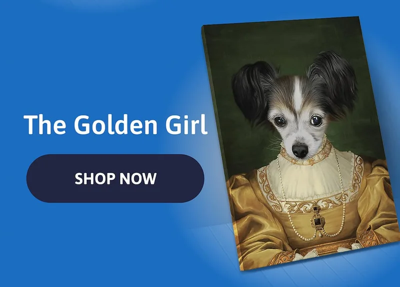 The Golden Girl Pet Canvas