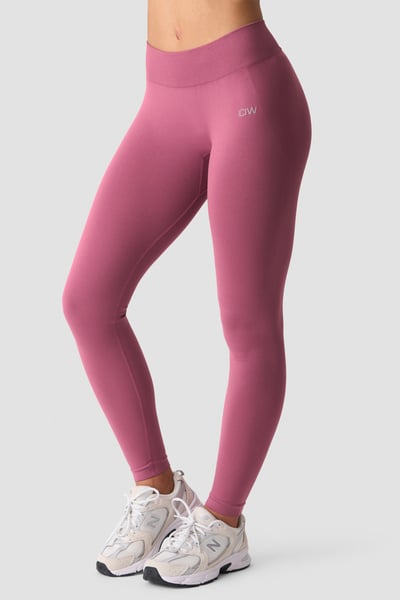 Image of Smooth Seamless Mid Waist Tights Juicy Mauve