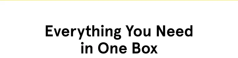 Everything You Need in One Box