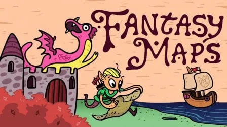 Drawing Fantasy Maps: Illustrate Your Own Imaginary World