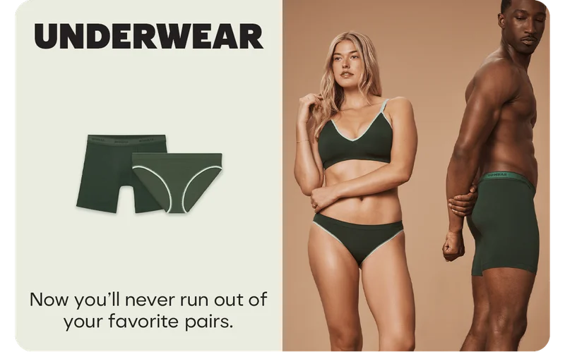 UNDERWEAR | Now you'll never run out of your favorite pairs.