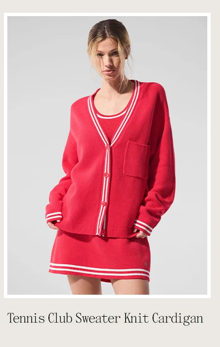 Tennis Club Sweater Knit Cargidan