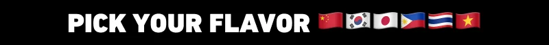 Pick your flavour