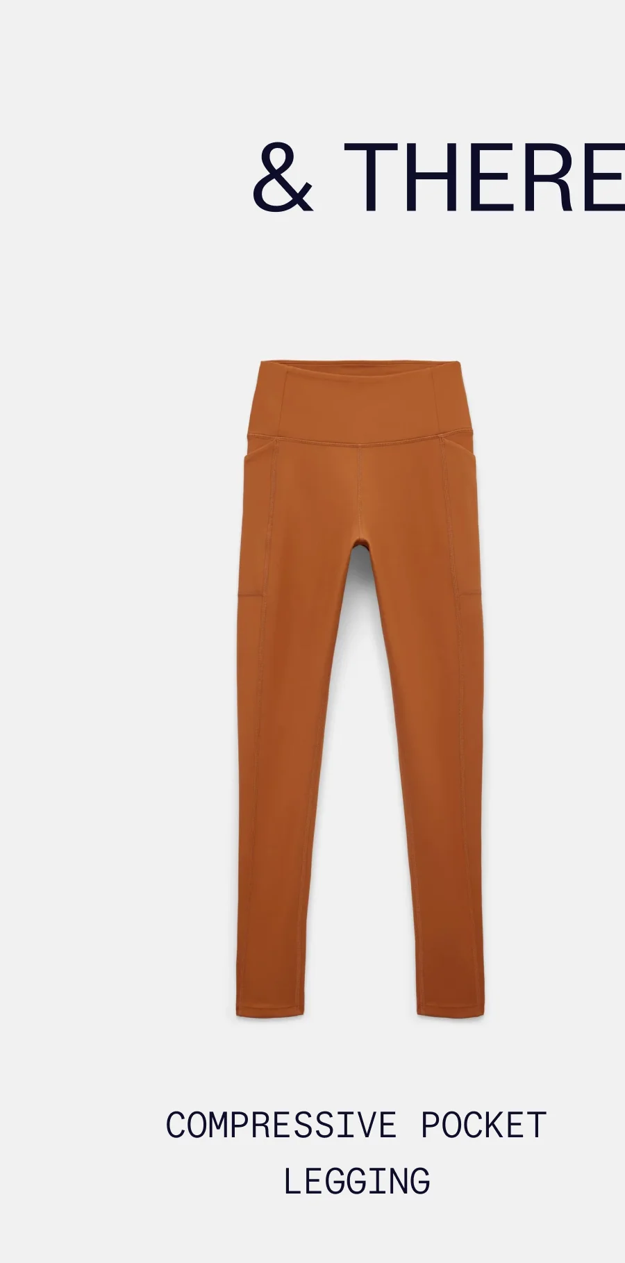 & There’s More  |  Compressive Pocket Legging