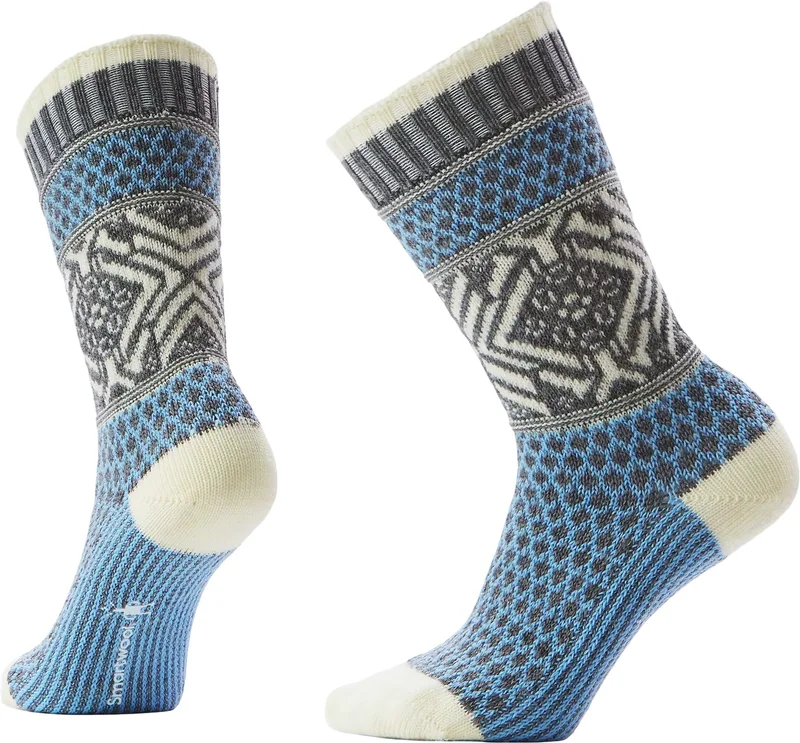 Smartwool,  Everyday Popcorn Snowflake Pattern Crew Socks - Unisex