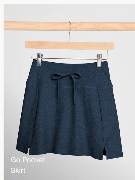 Spacedye Go Pocket Skirt in Nocturnal Navy