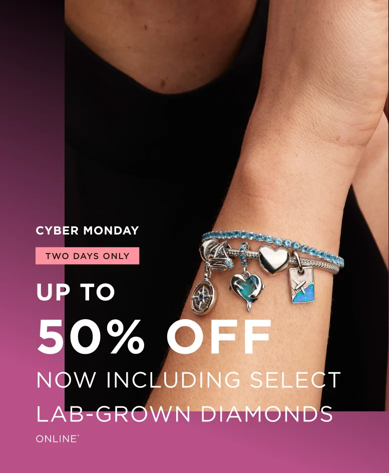 Up to 50% off Cyber Monday