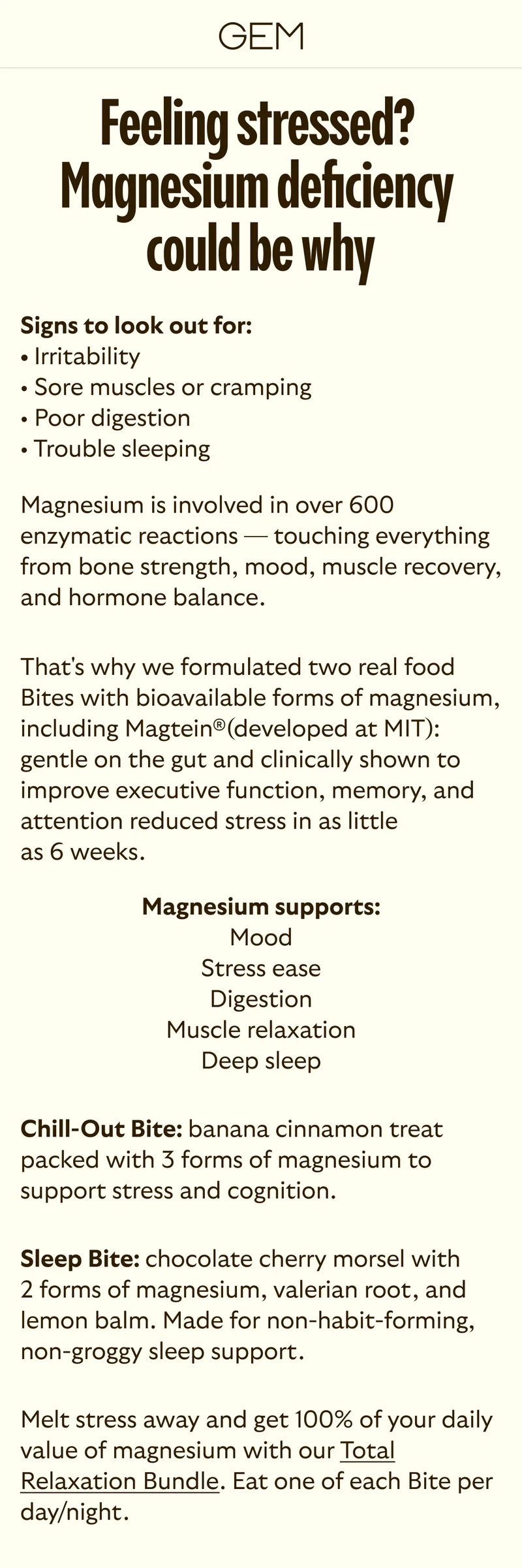 Ingredient spotlight why you need magnesium