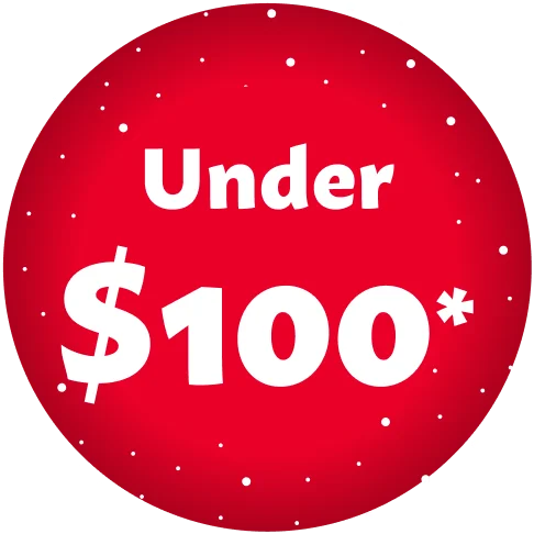 Under $100*
