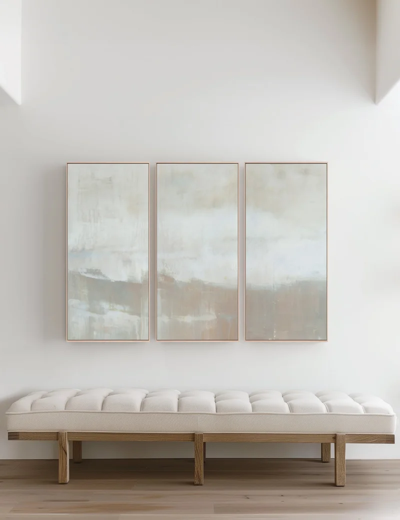 Image of Higher Ground Triptych Wall Art (Set of 3) by Carol Benson-Cobb