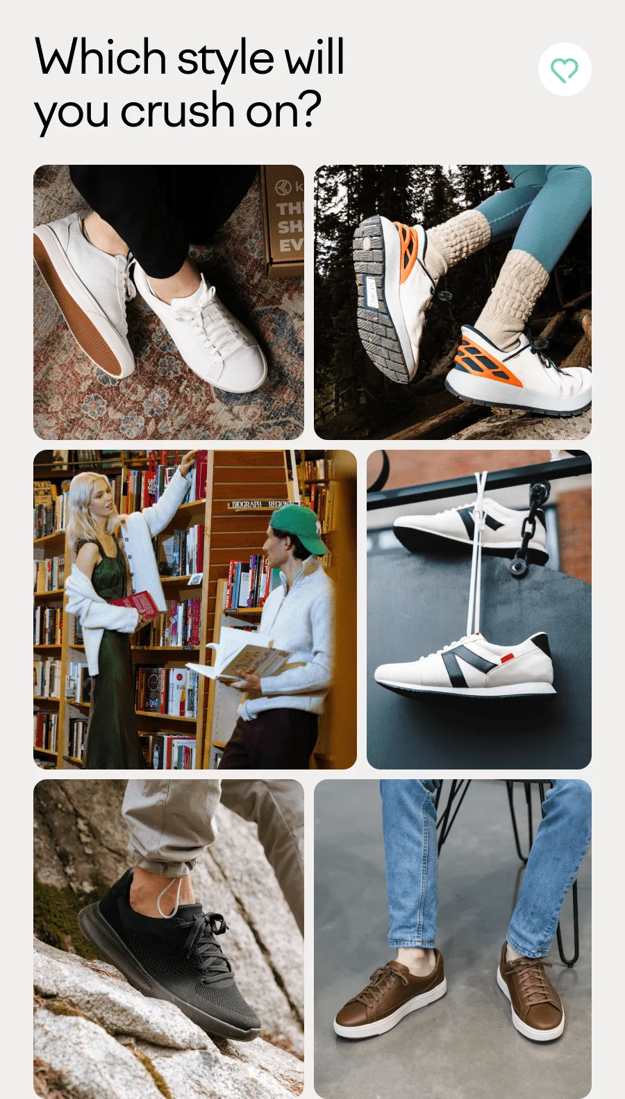 Which style will you crush on?
