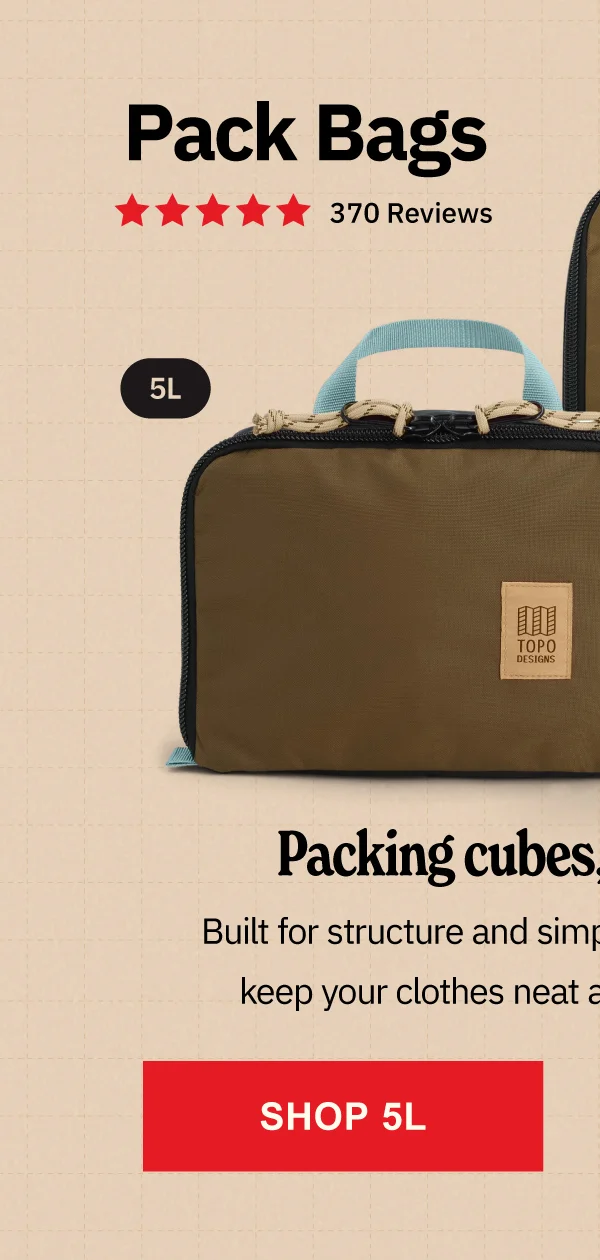 Shop Pack Bags