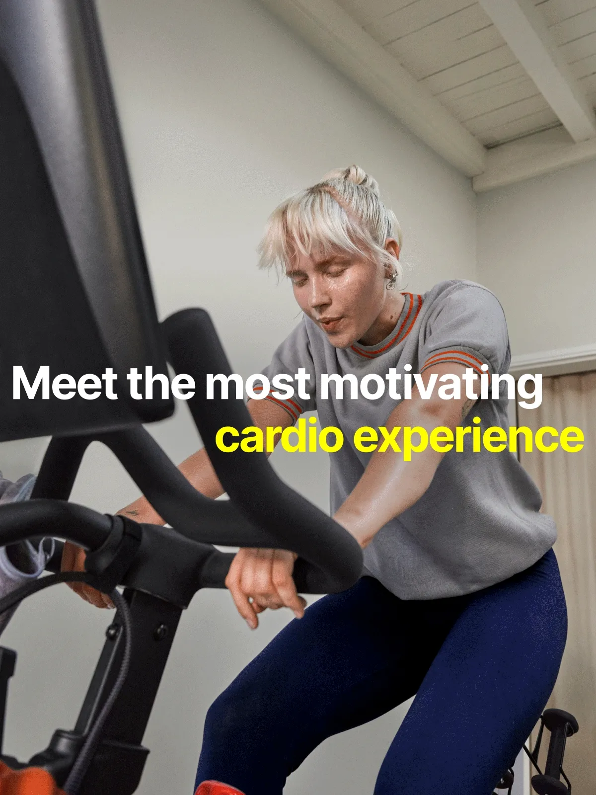 Meet the most motivating cardio experience