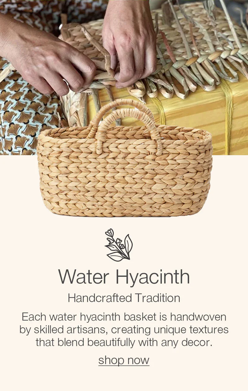 Shop Water Hyacinth Basket Storage