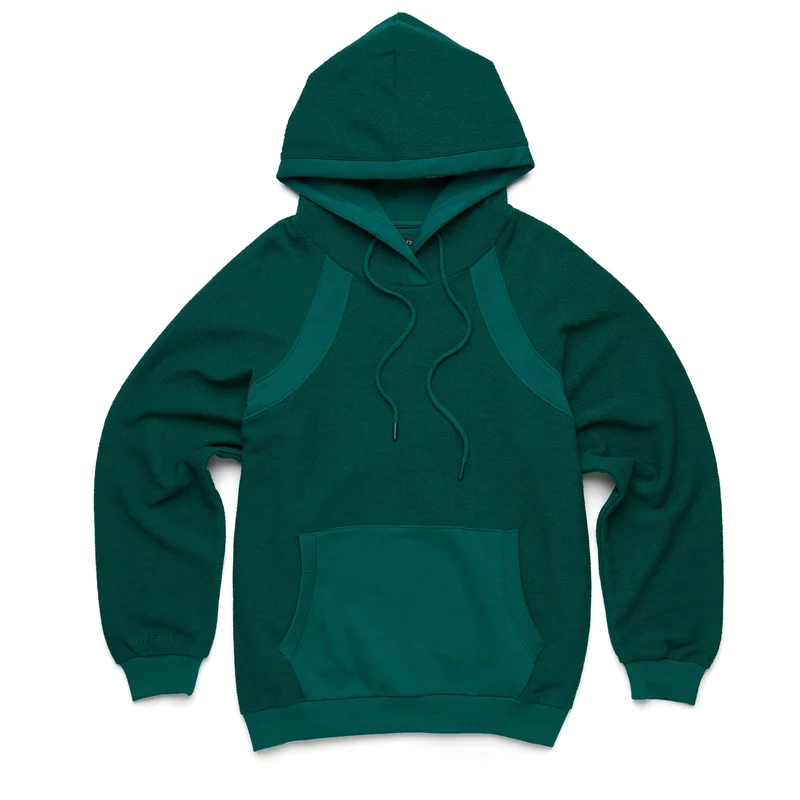Image of Inside Out French Terry Hoodie - Phantom Pine
