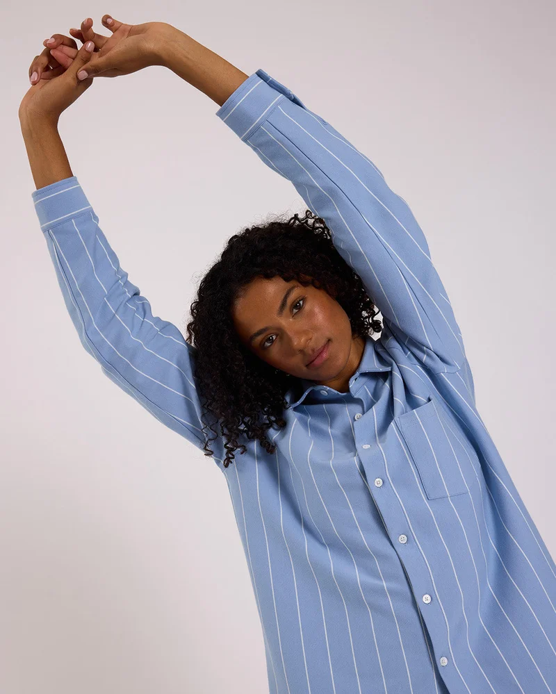 Image of Long Sleeve Sleep Shirt
