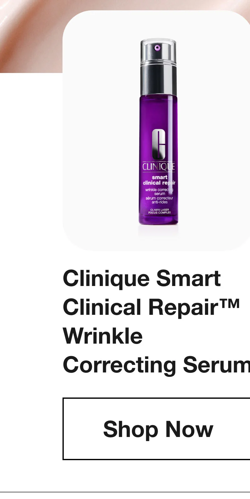 Clinique Smart Clinical Repair TM Wrinkle Correcting Serum Shop Now